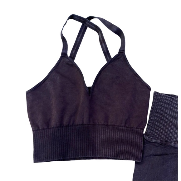 NEW Free People Movement Good Karma Bra Top & Leggings Set - Picture 4 of 8